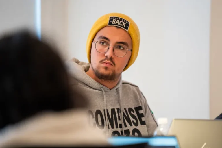 Studenti del corso Web developer in laboratorio